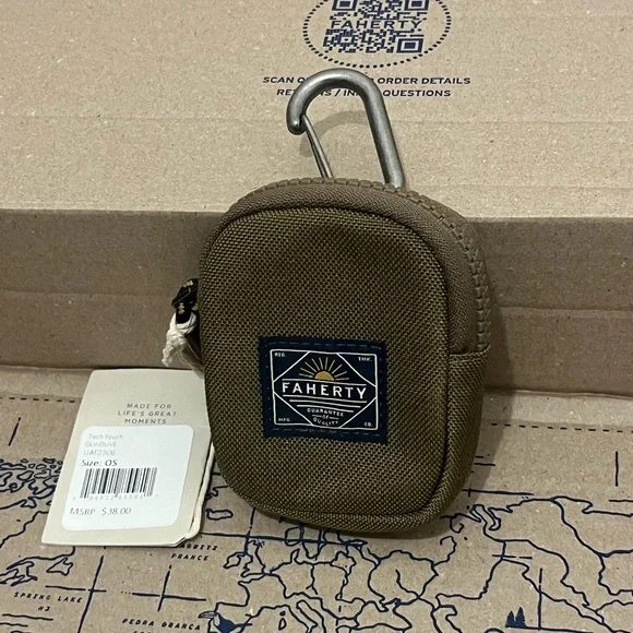 Faherty Men’s Mini Bag - Picture 1 of 4